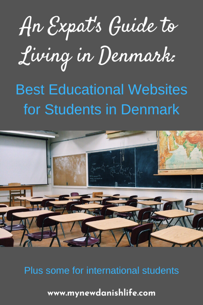 Pinterest Pin for Best Educational Websites for Students in Denmark