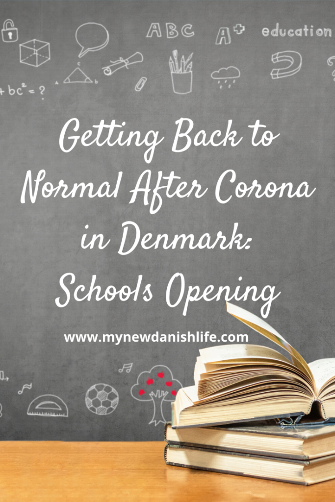 Going back to school after the Corona Virus in Denmark
