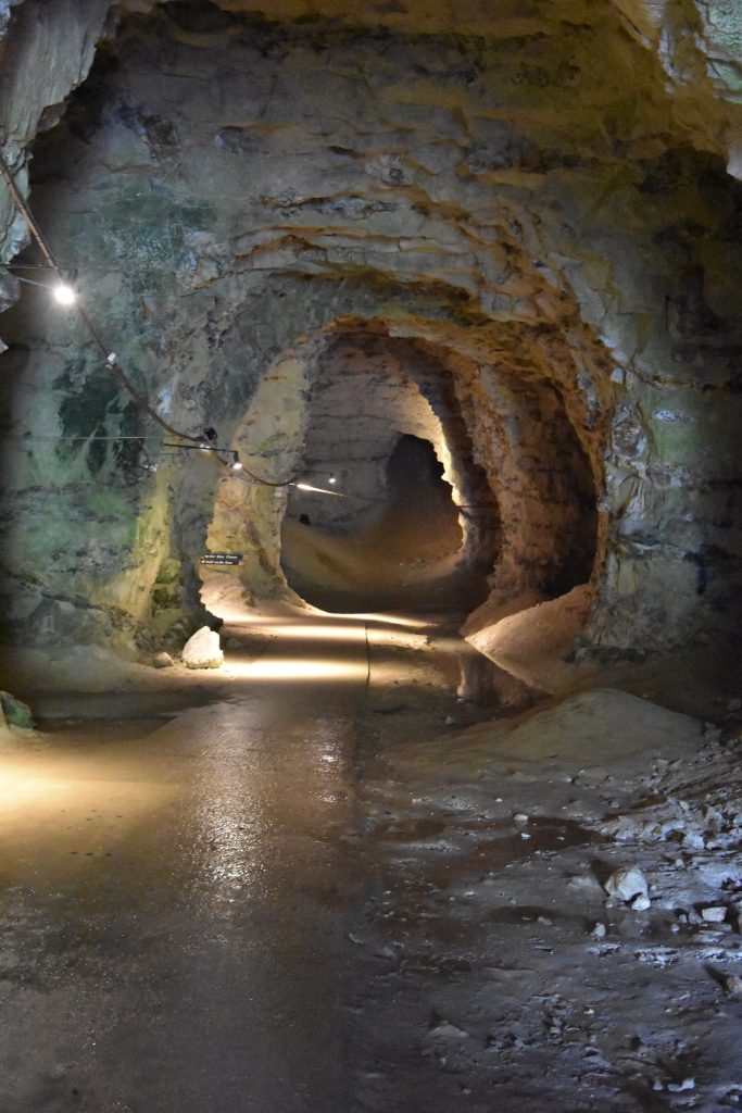 Lit Caves at Mønsted Kalkgruber Limestone Mines in Denmark (My New Danish Life)