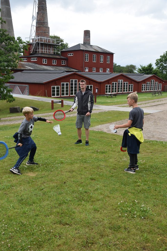 Playing Badminton at the Mønsted Kalkgruber in Denmark (My New Danish Life)