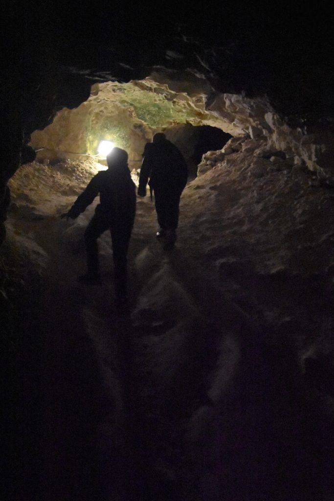 Tunnels inside the Mønsted Kalkgruber Limestone mines in Denmark (My New Danish Life)