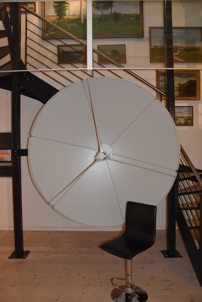 Sound disc at the Struer Museum in Denmark
