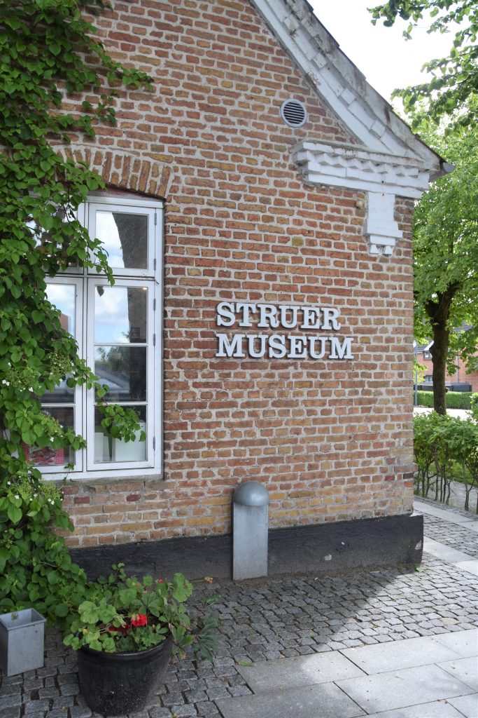 Entrance to the Struer Museum in Denmark