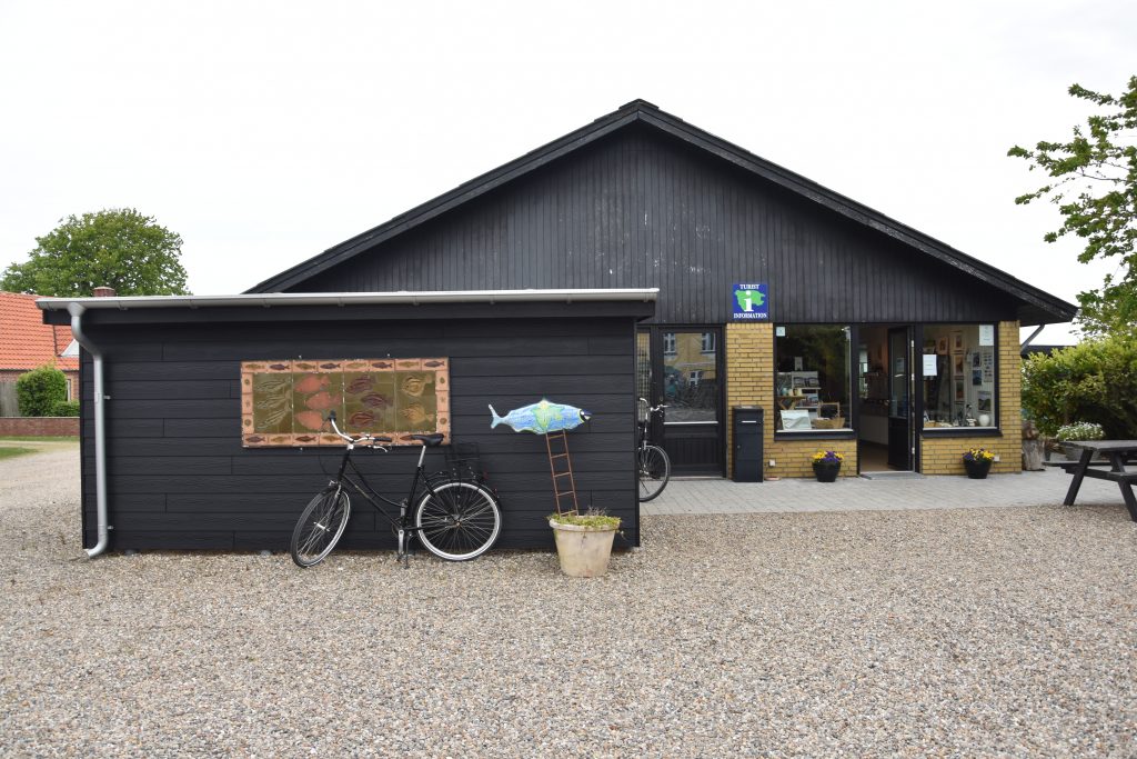 Tourist Center on the Island of Fur in Denmark