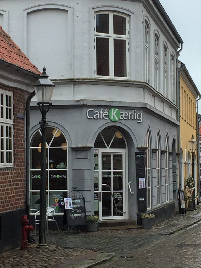 Cafe Kaerlig Vegetarian Restaurant in Ribe, Denmark (My New Danish Life)