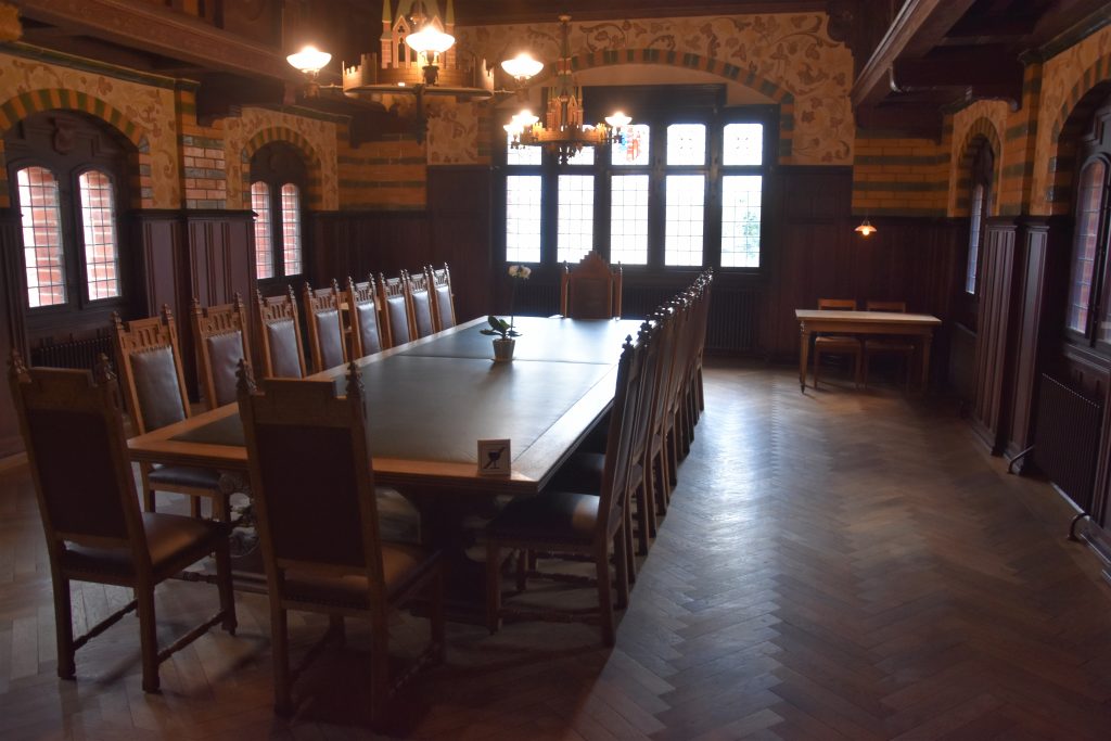 Meeting Room in the Old Town Hall in Ribe, Denmark (My New Danish Life)
