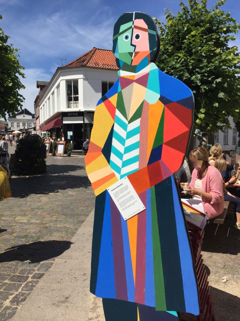 H.C. Ørsted Statue in Rudkøbing on Langeland in Denmark (My New Danish Life)