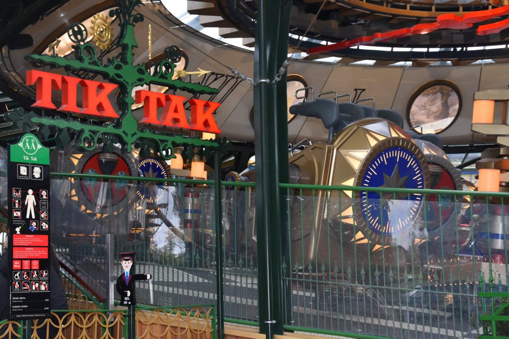Tik Tak Ride at Tivoli in Copenhagen, Denmark (My New Danish Life)