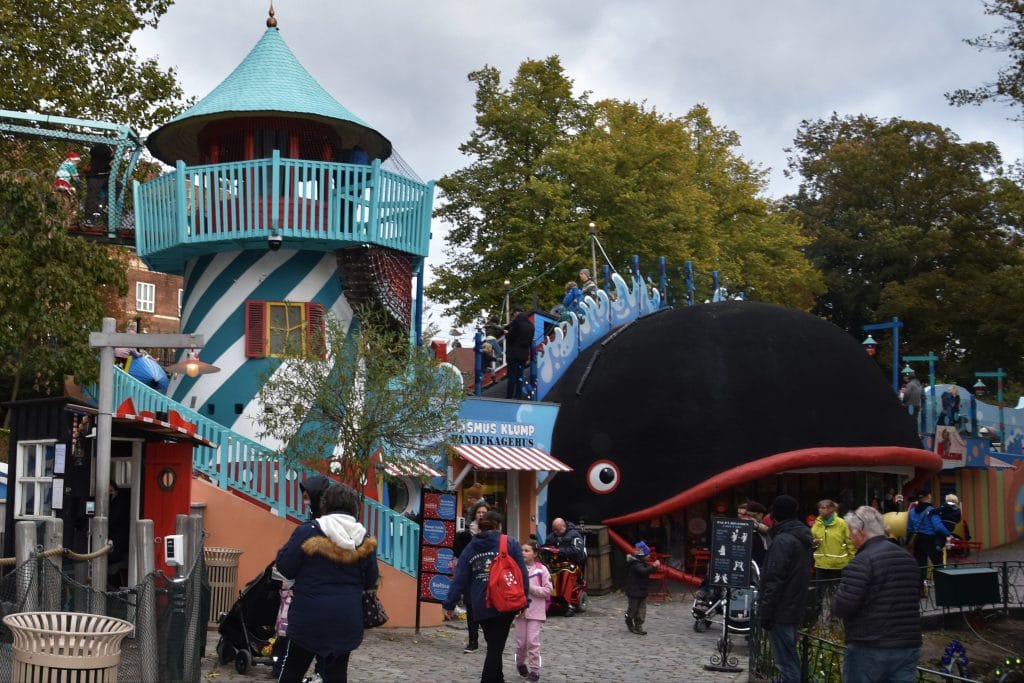 Rasmus Klumps Pandekagehus, Tivoli Gardens, Playground in Copenhagen