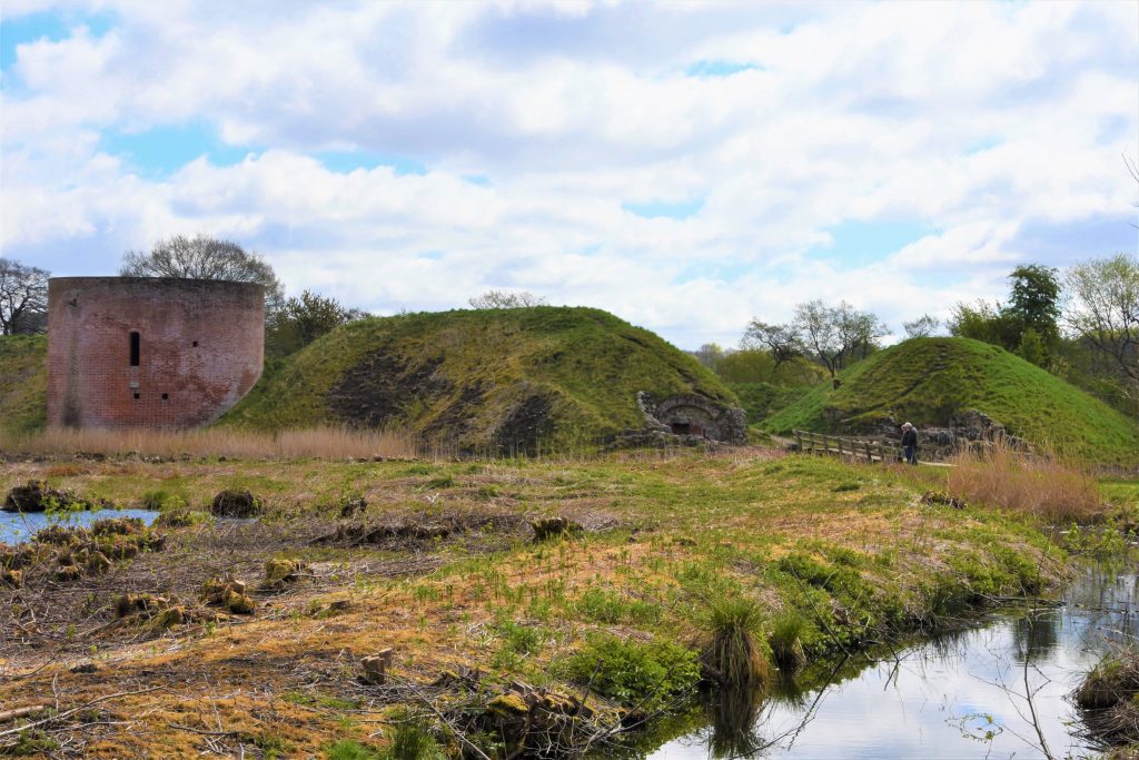 Hald III castle ruin at Hald Sø near Viborg, Denmark mynewdanishlife