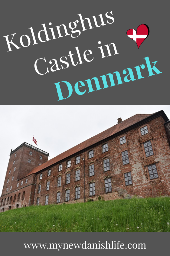 Pinterest Pin for Koldinghus Castle in Kolding, Denmark